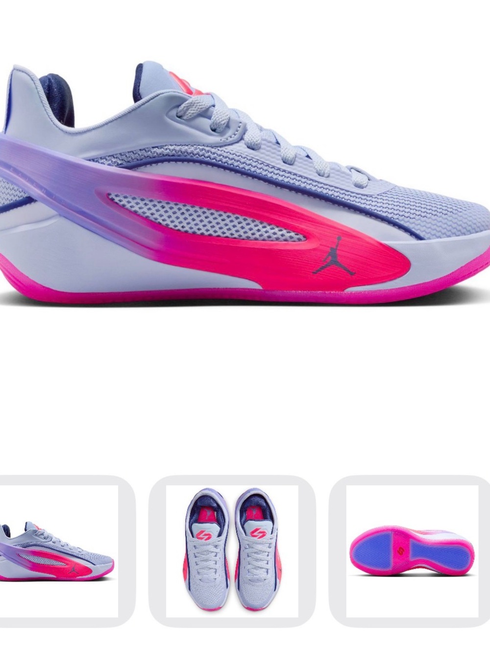 Jordan Luka 5 Fam BG Black/Light Marine/Hyper Pink Box Label